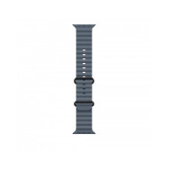 49mm Blu Salmastro Ocean Band - Nero Titanium Finish